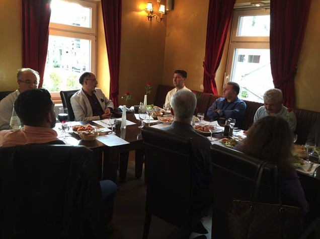 ATIYAB Am Alte Rathaus Restaurant Toplantısında