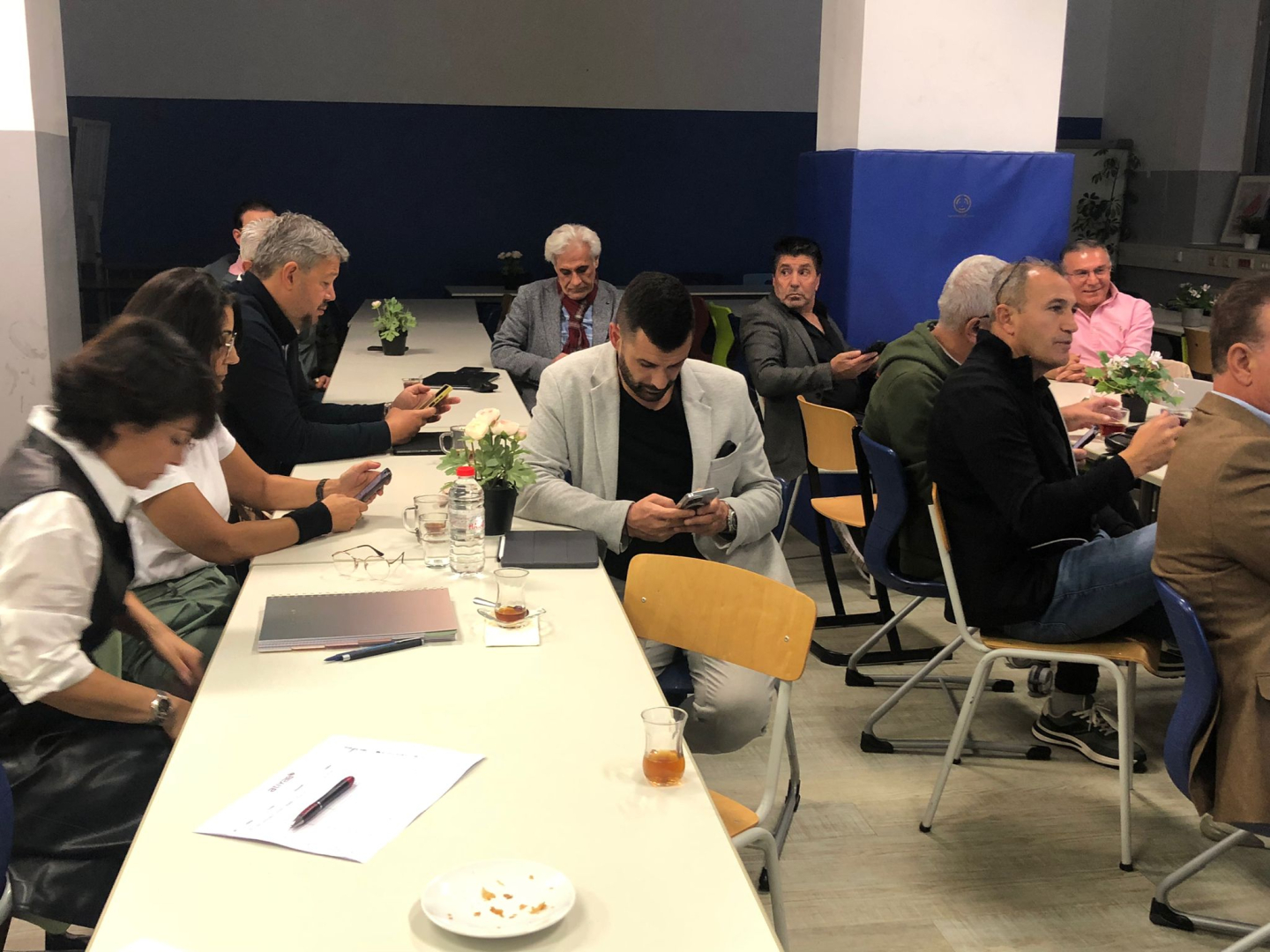 ATIYAB Am Alte Rathaus Restaurant Toplantısında