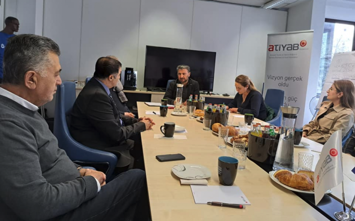 Avrupa Alevi Birlikleri Konfederasyonu Eşbaşkanı sevgili Hüseyin Mat Atiyab ı ziyaret etti.