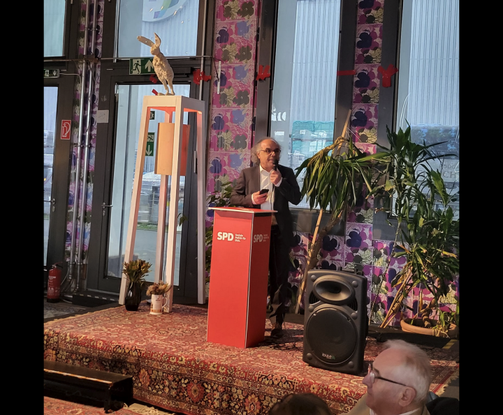 Atiyab, SPD Frankfurt‘ un davetlisi