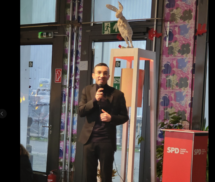 Atiyab, SPD Frankfurt‘ un davetlisi