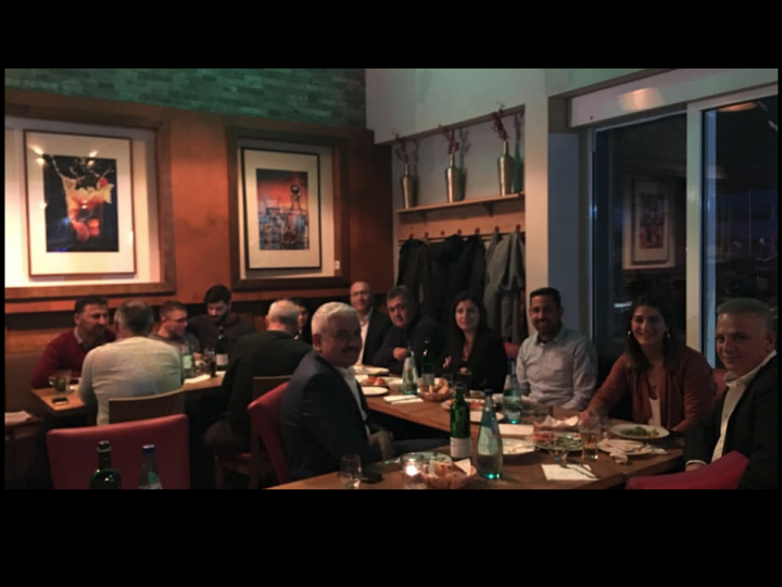 ATIYAB Müslüm Aktar mekanı, Jumping Beef te Yemek Toplantısındayız