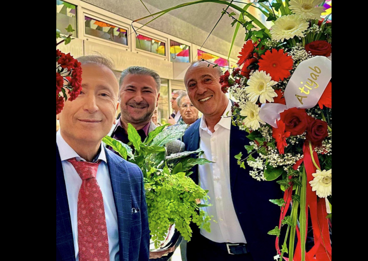 Frankfurt CHP Bürosu’nun açılış davetine katıldık.