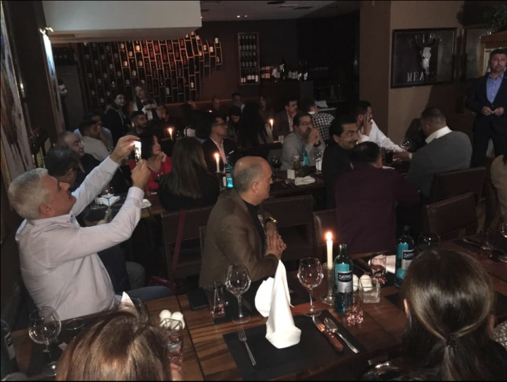 Mehmet Badan Bey e ait Steak House 'ta ATIYAB Daveti