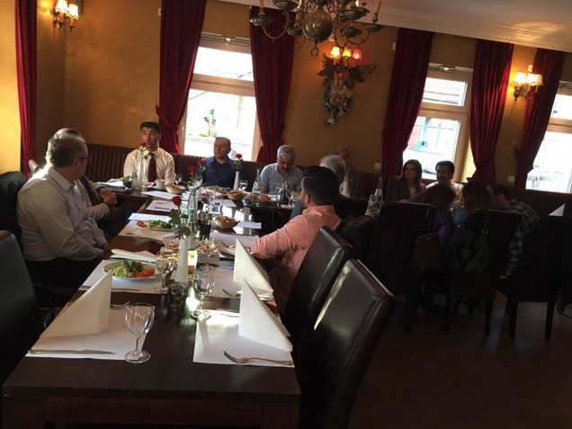 ATIYAB Am Alte Rathaus Restaurant Toplantısında