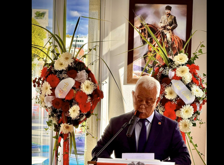 Frankfurt CHP Bürosu’nun açılış davetine katıldık.