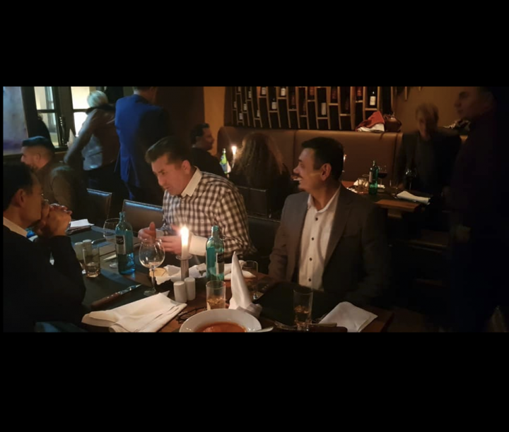 Mehmet Badan Bey e ait Steak House 'ta ATIYAB Daveti