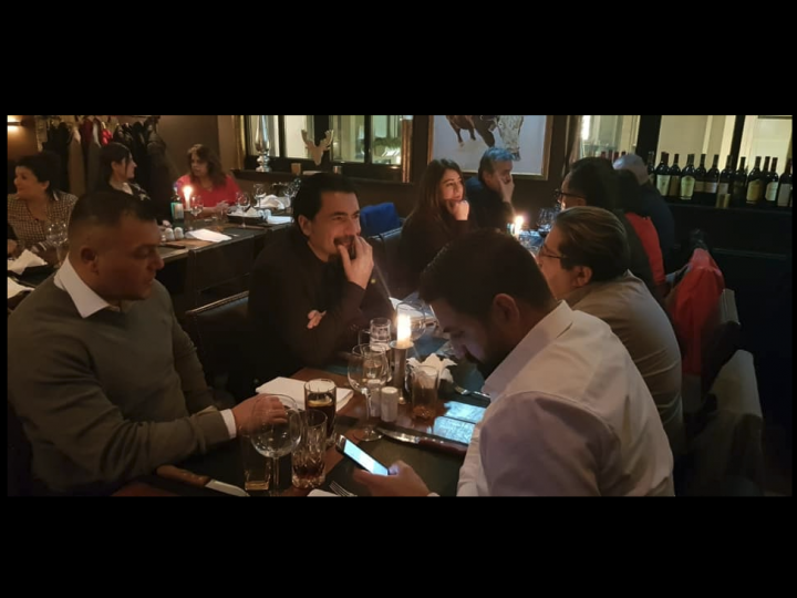 Mehmet Badan Bey e ait Steak House 'ta ATIYAB Daveti