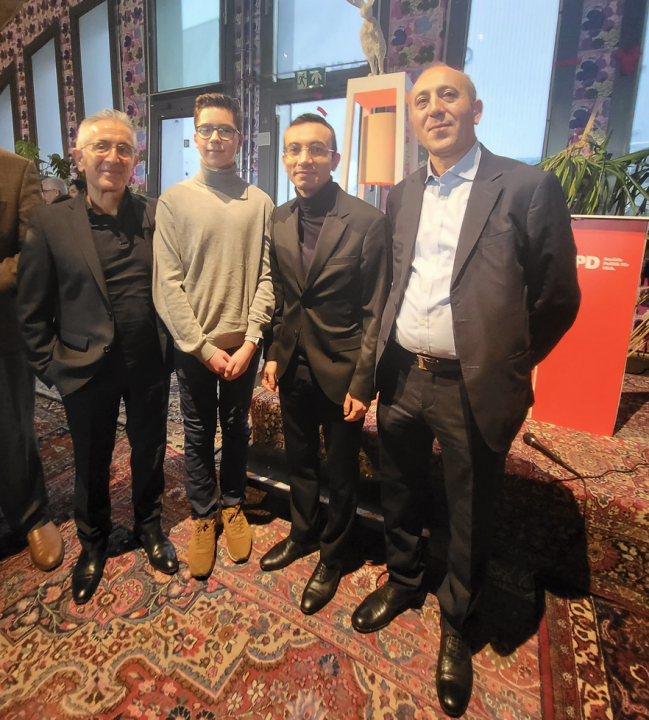 Atiyab, SPD Frankfurt‘ un davetlisi