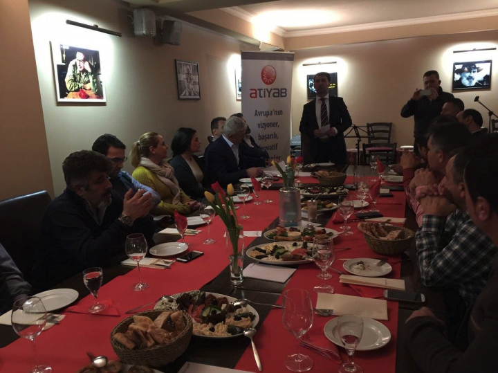 Atiyab Hessen Isadamlari grubu 02.02.2016 aylik yemekli toplantisi